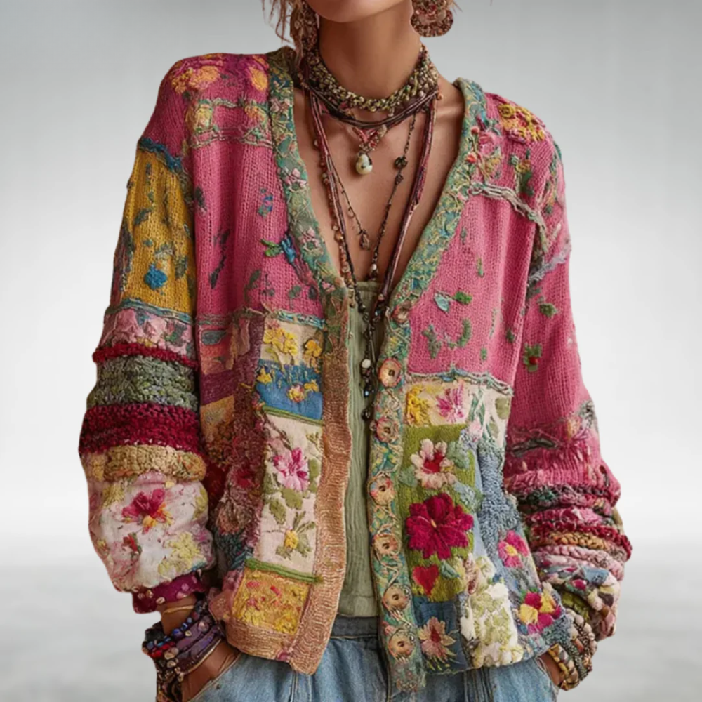 Milla™ Chaqueta de Punto Boho