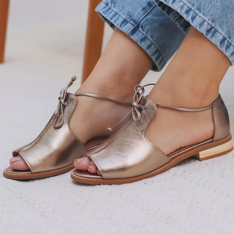 Sandalias Juliette con Cordones