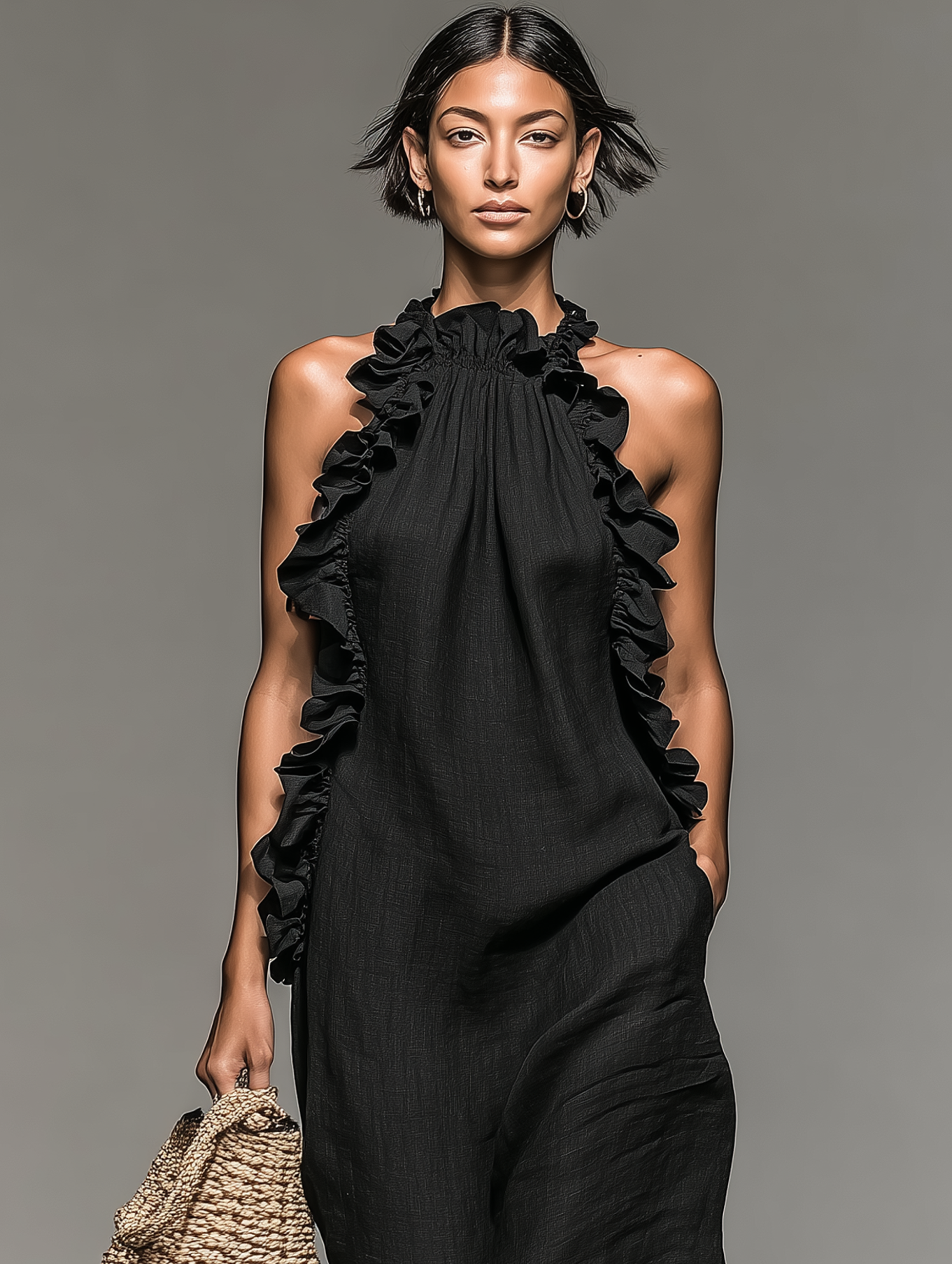 Lua - Vestido Maxi con Bolsillos