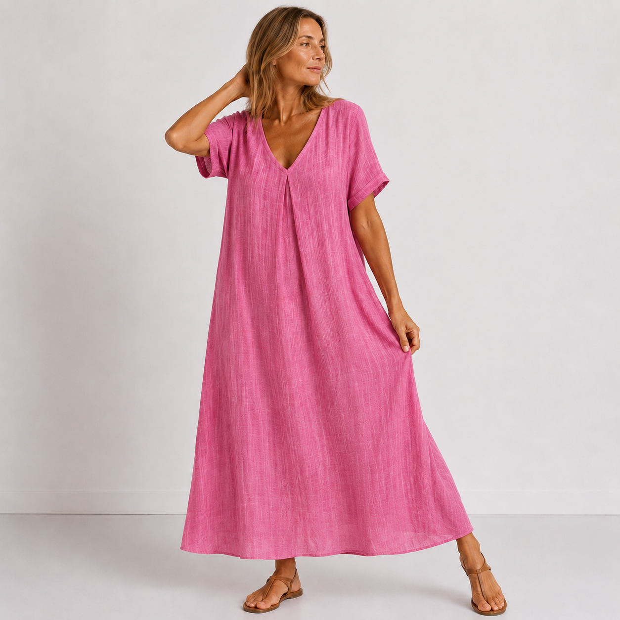 Anaïs | Vestido Maxi Fluido