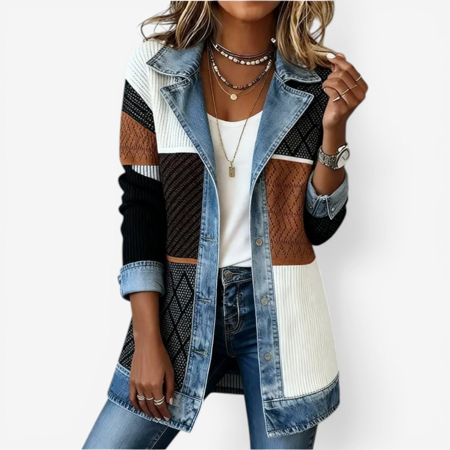 Liv - Chaqueta Denim Relajada