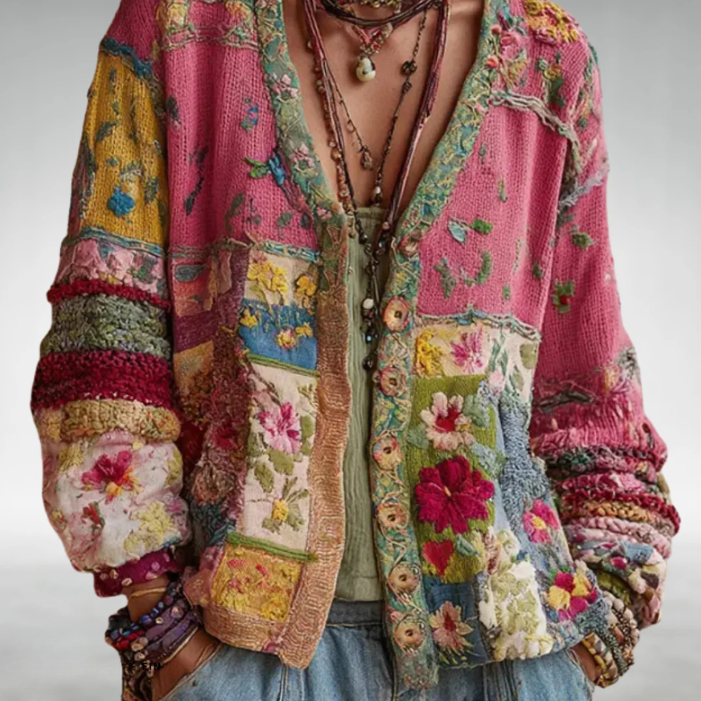 Milla™ Chaqueta de Punto Boho