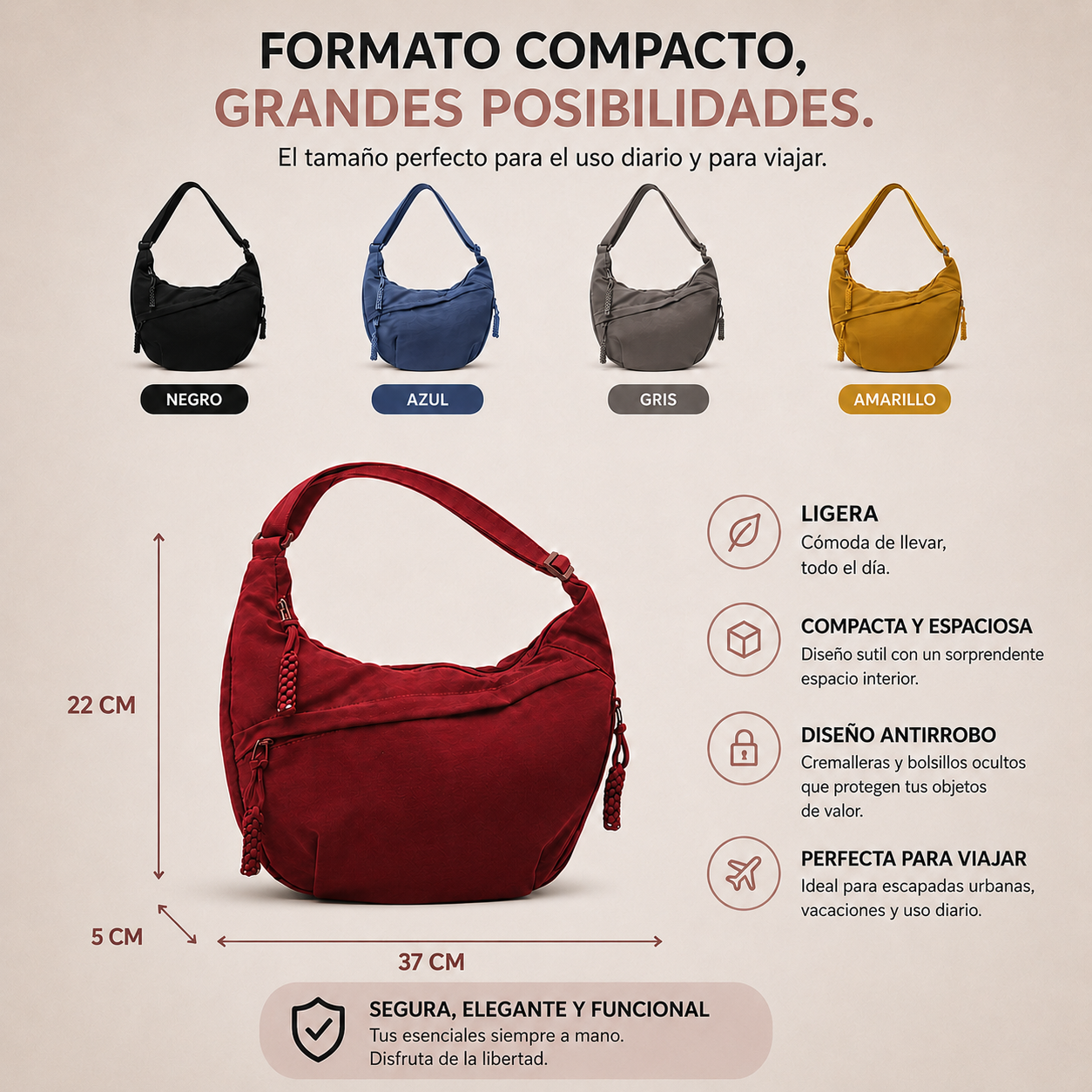 Gioia™ | Bolso Bandolera