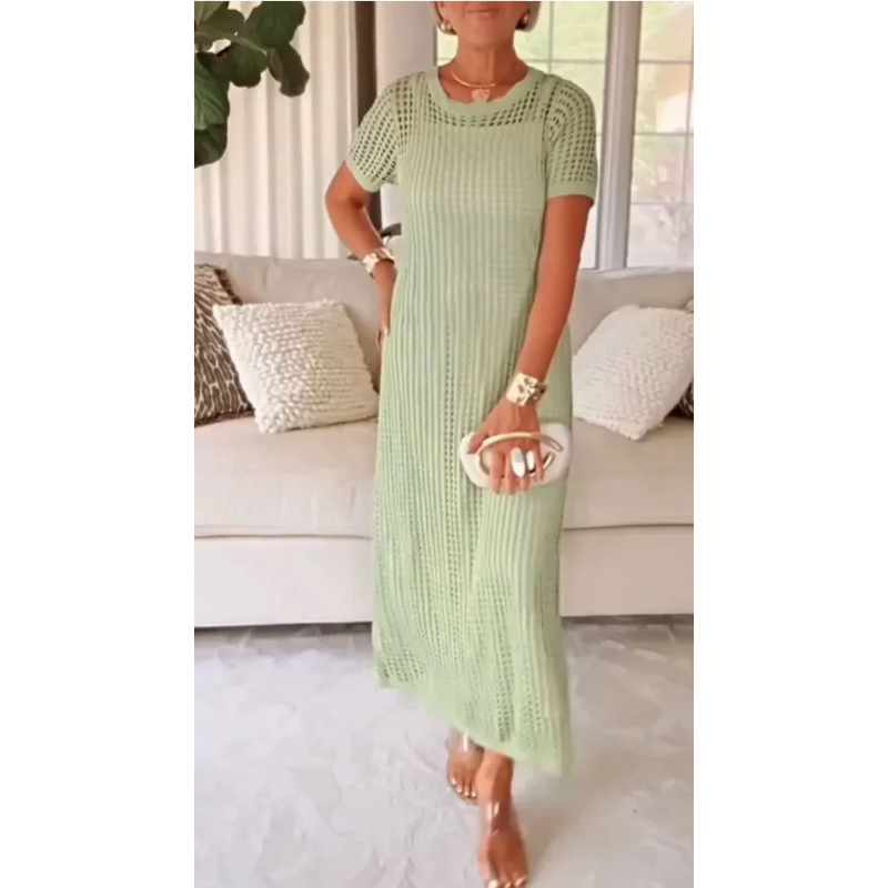 Bethany™ Vestido Maxi Calado con Vestido Interior Gratis