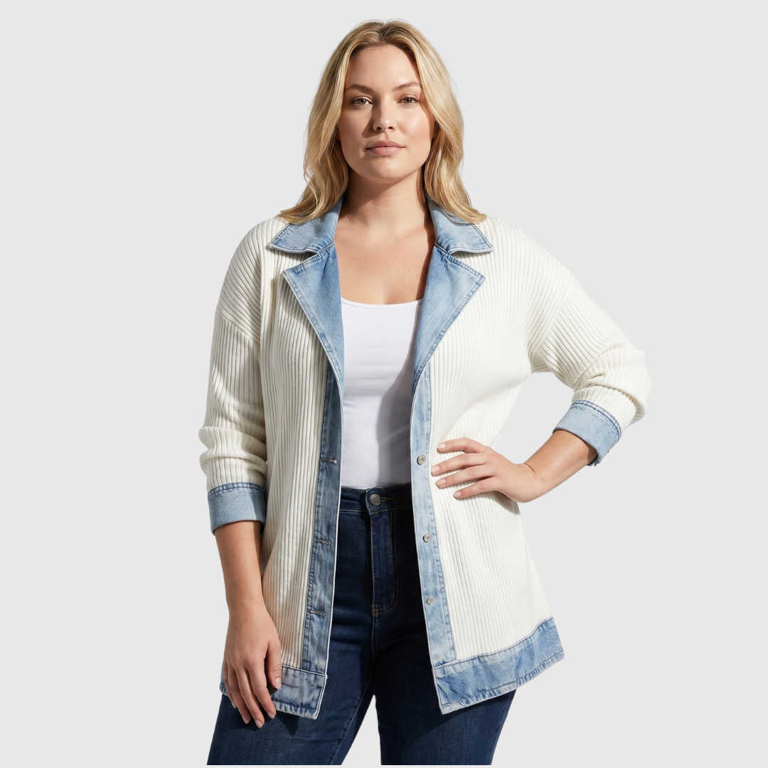 Liv - Chaqueta Denim Relajada
