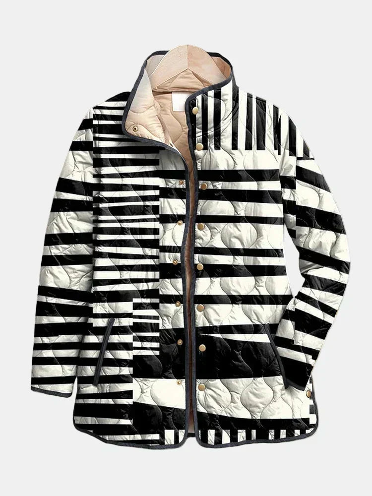 Kaia - Chaqueta Acolchada Floral Vintage