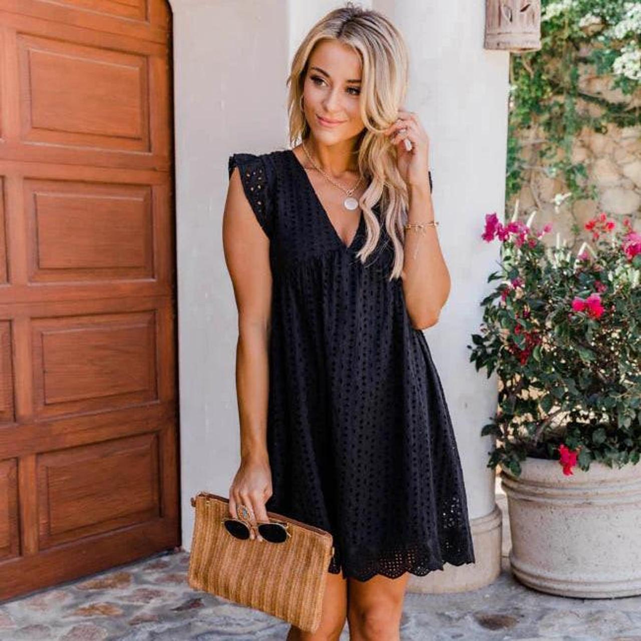 Vestido Boho con Bolsillos y Short Integrado